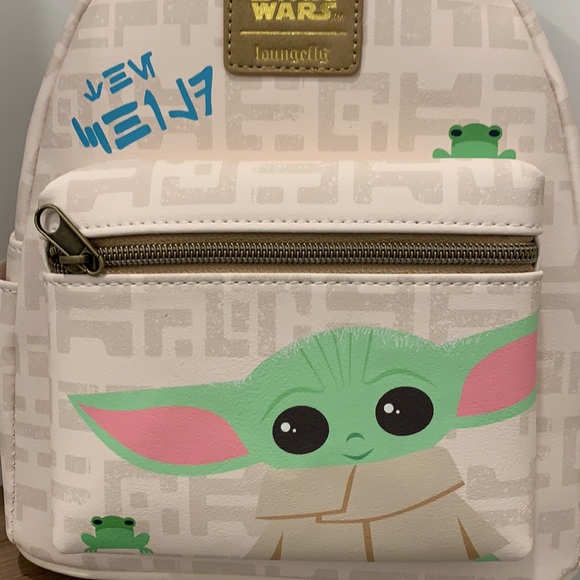 Loungefly Bags Loungefly Baby Yoda Frogs Backpack H P Poshmark